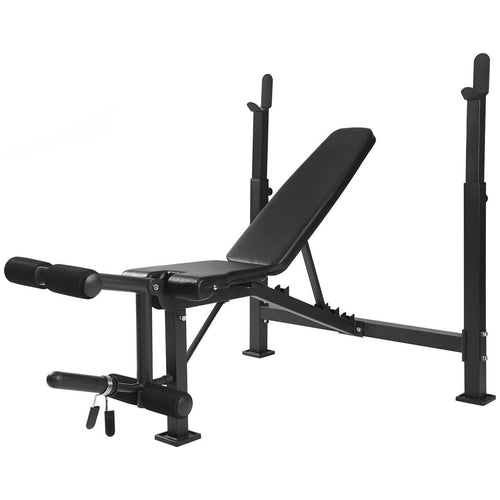 Champion Sports Olympic Weight Bench with Leg Developer