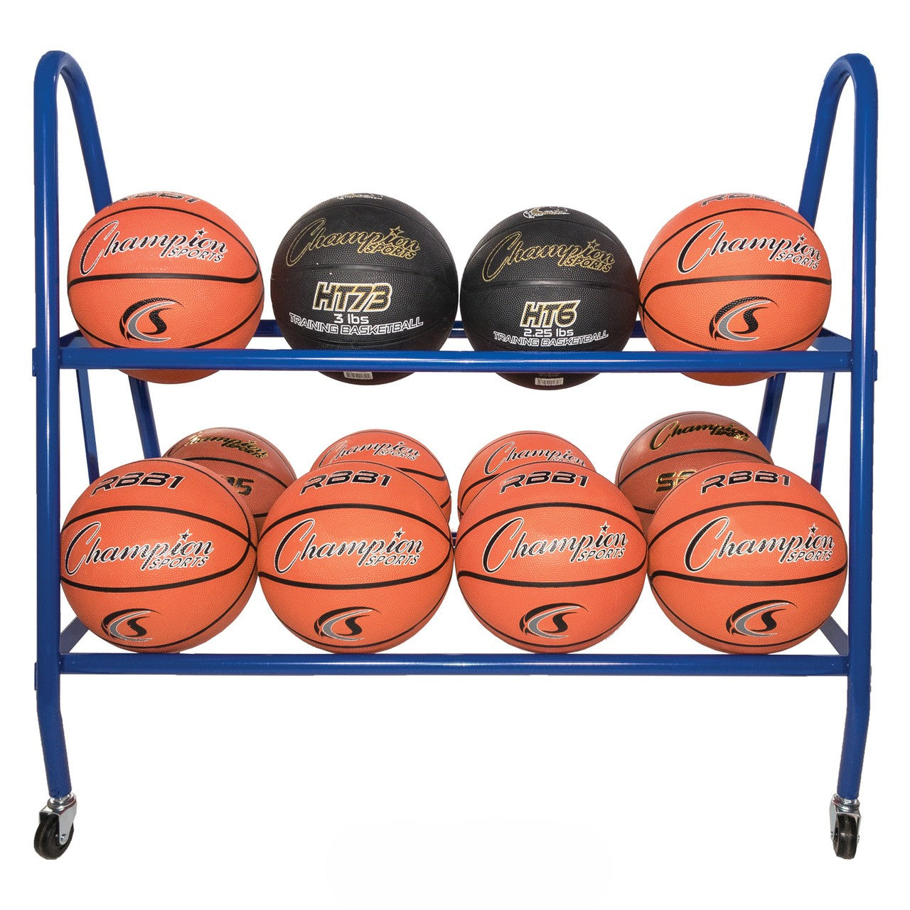 Champion Sports 12 Ball Deluxe Heavy-Duty Cart
