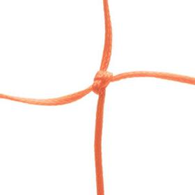 Champion Sports 6.0 mm Official Size Soccer Net Orange