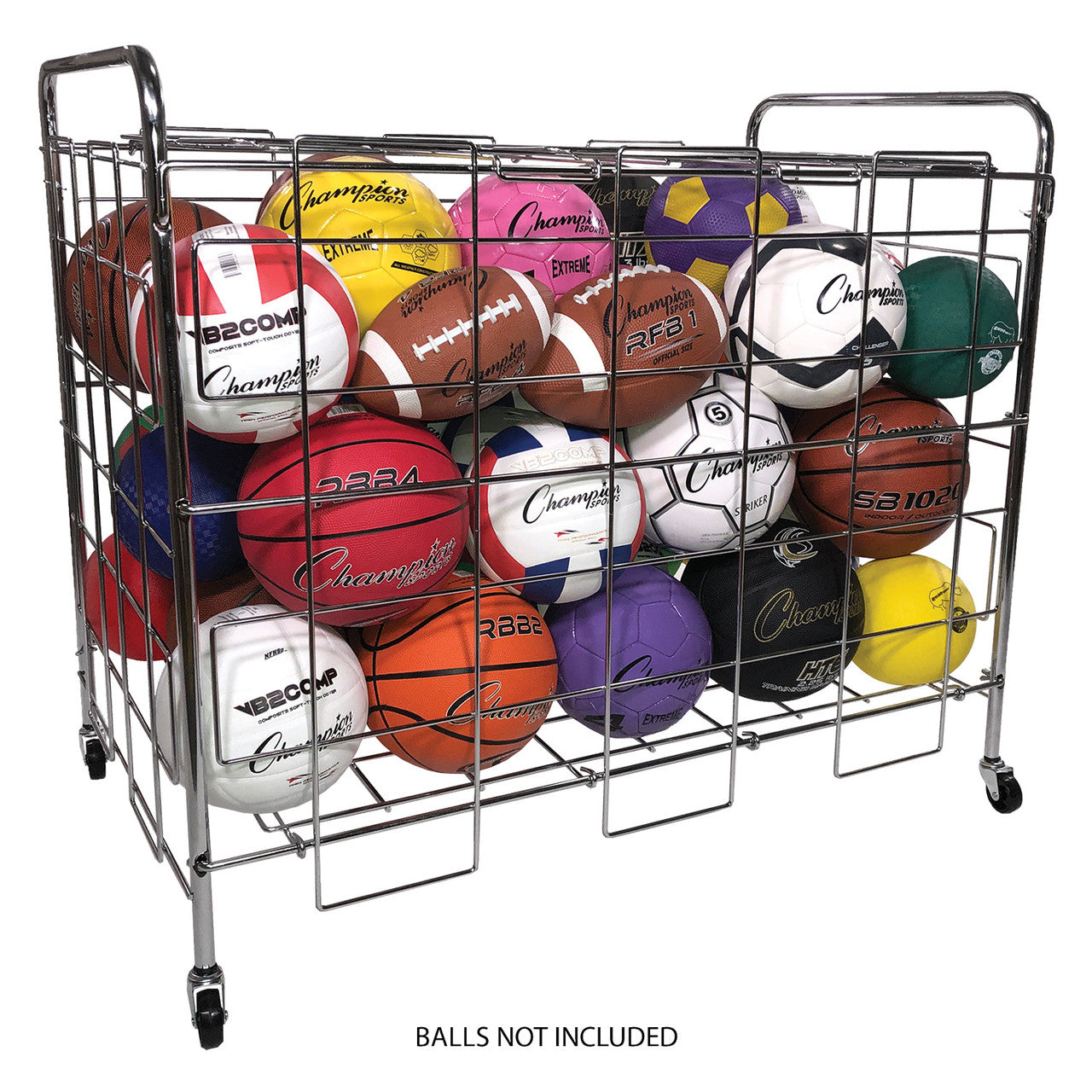 Champion Sports Portable Lockable Ball Locker