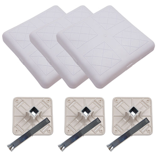 Champion Sports Anchored Base Set with Molded Shell