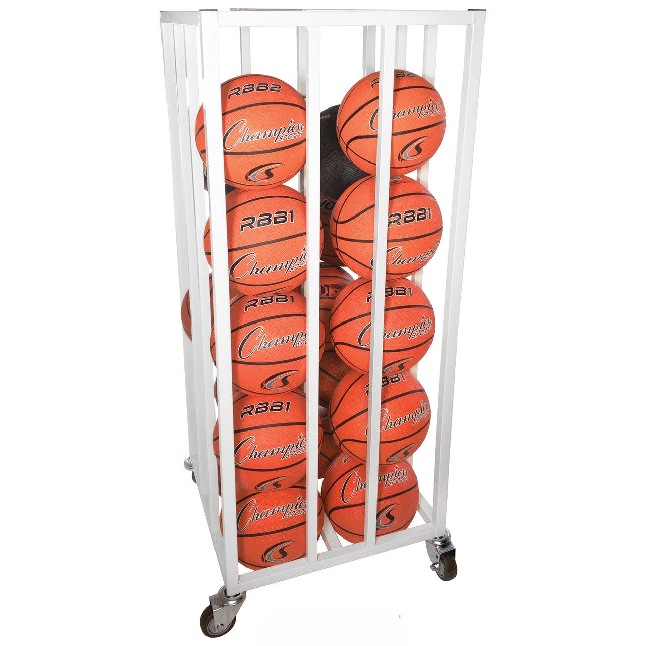 Champion Sports Deluxe Vertical Ball Cage