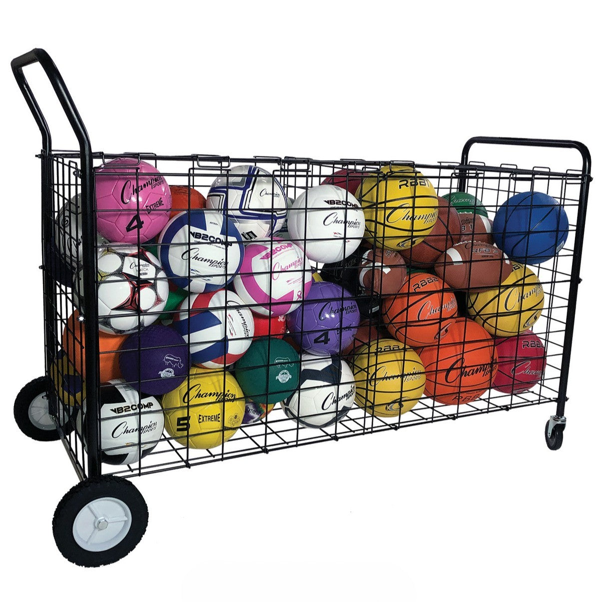 Champion Sports Double-Sided Lockable Ball Locker