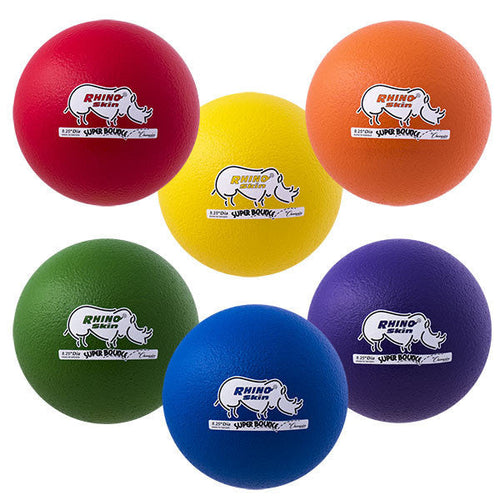 Champion Sports 8.5" Rhino Skin Super High Bounce Special Ball Set