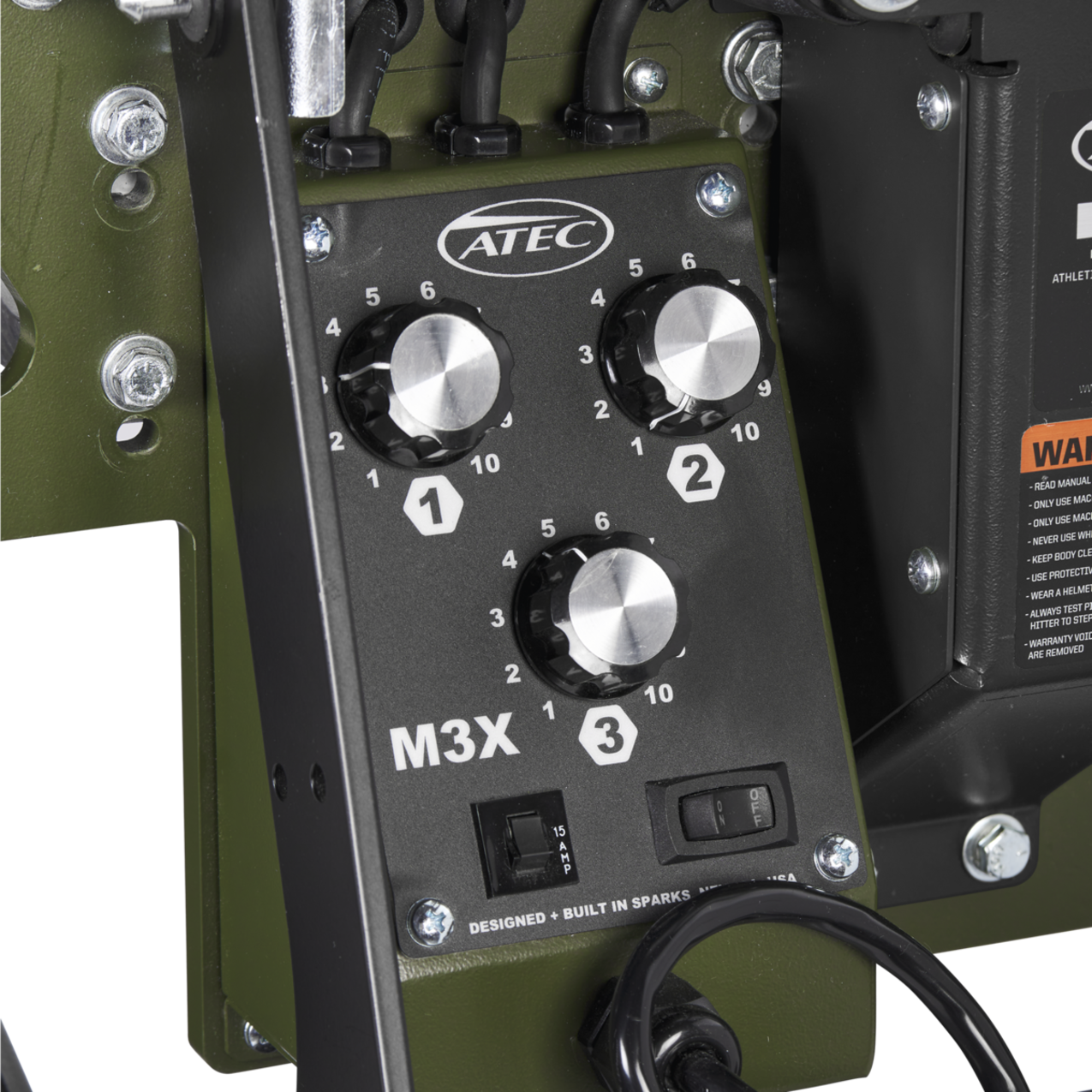Atec M3X 2.0 Baseball Training Machine On Tripod