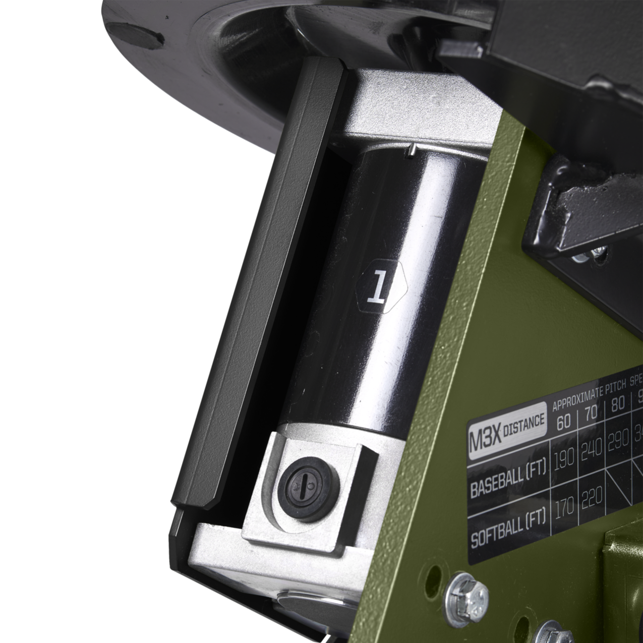 Atec M3X 2.0 Baseball Training Machine On Tripod
