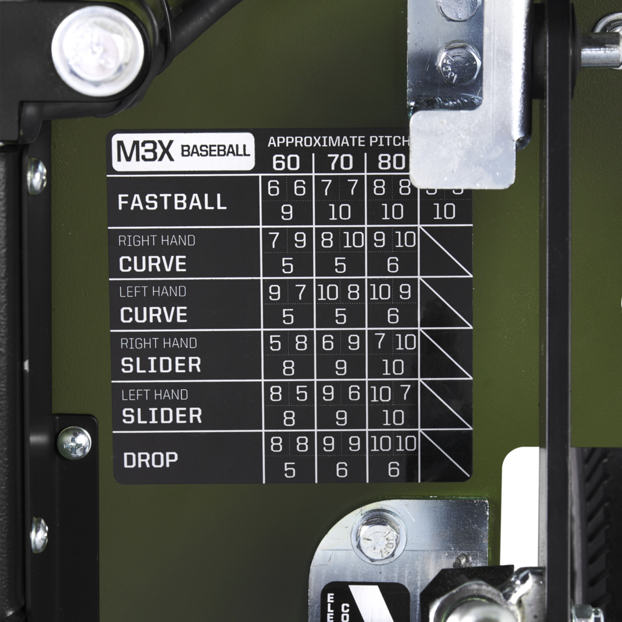 Atec M3X 2.0 Baseball Training Machine On Tripod
