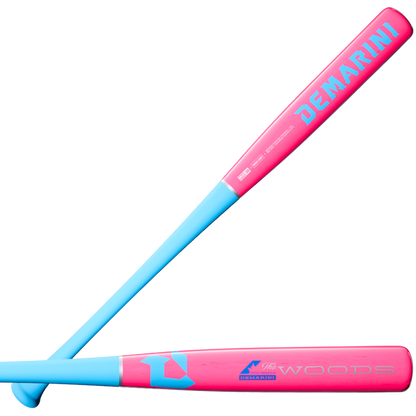 DeMarini the Woods Pink Wood Composite -3 BBCOR Baseball Bat