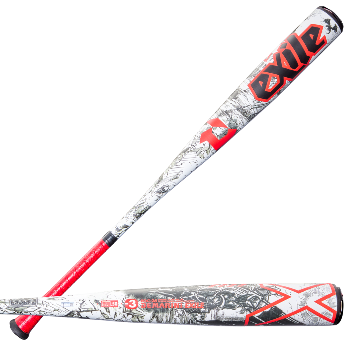 DeMarini Adult 2026 Exile -3 BBCOR Baseball Bat