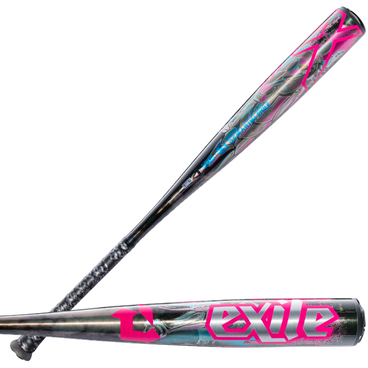 DeMarini Adult 2026 Exile Cyborg -3 BBCOR Baseball Bat