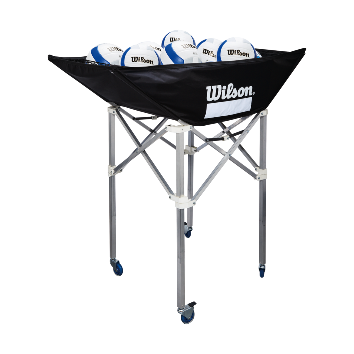 Wilson Indoor Stand Up 24 Ball Capacity Volleyball Cart