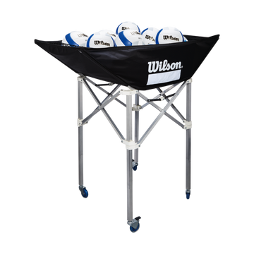Wilson Indoor Stand Up 24 Ball Capacity Volleyball Cart