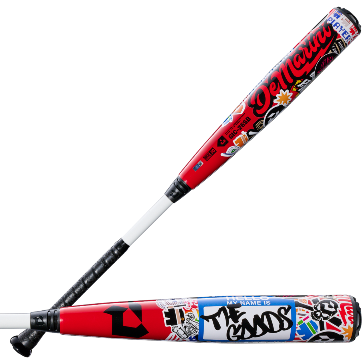 DeMarini Sticker Bomb 2026 the Goods -3 BBCOR Baseball Bat