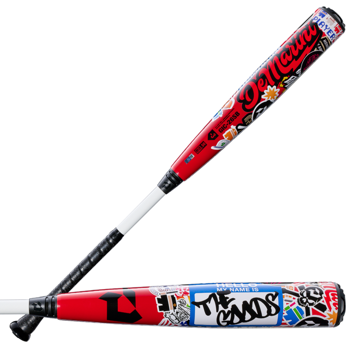 DeMarini Sticker Bomb 2026 the Goods -3 BBCOR Baseball Bat