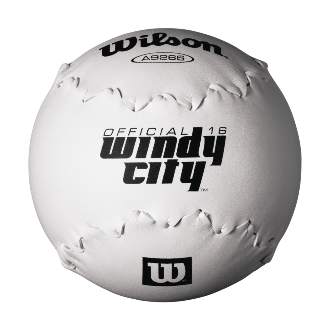 Wilson 16" Leather Slow Pitch Softball
