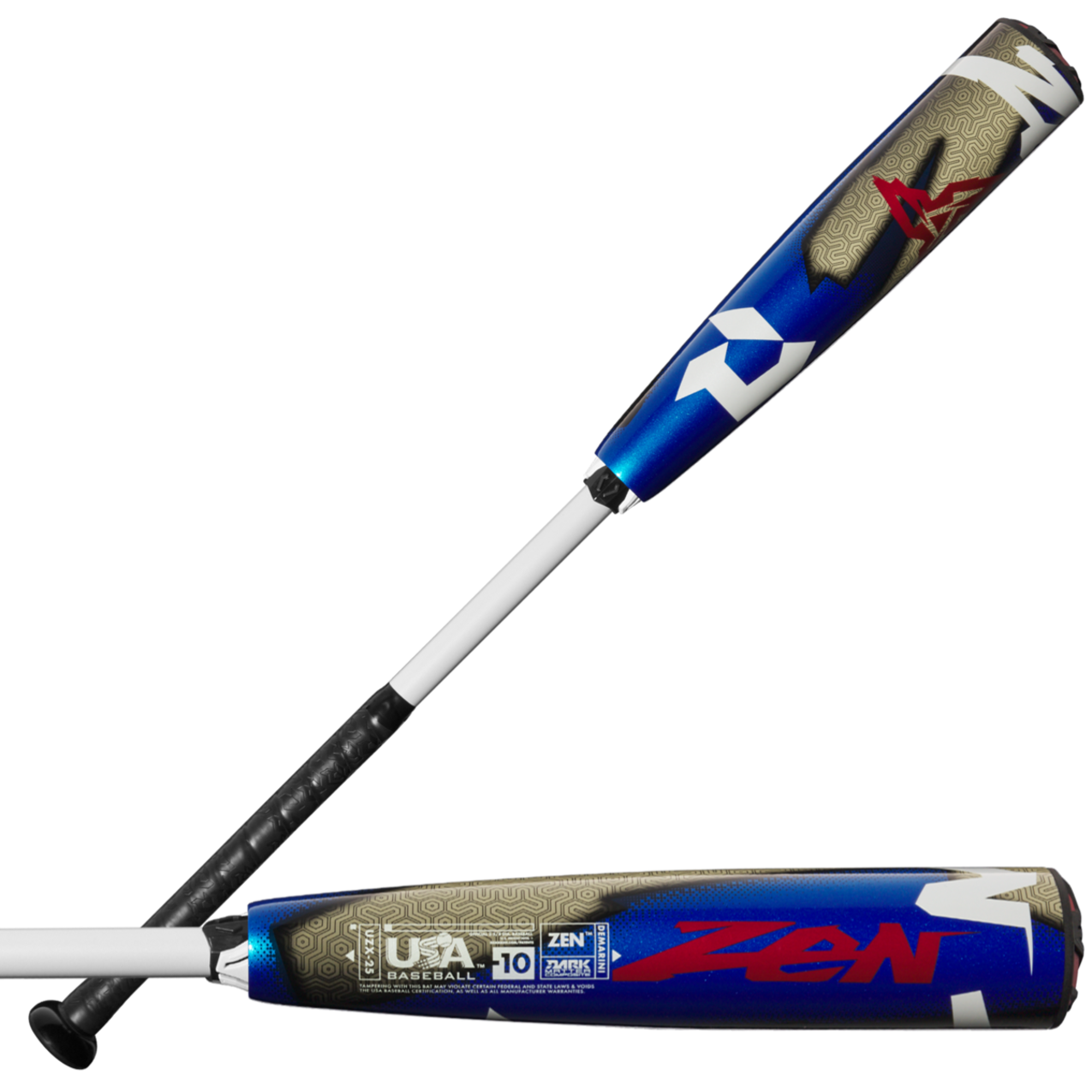 DeMarini Adult 2025 Zen -10 USA Baseball Bat