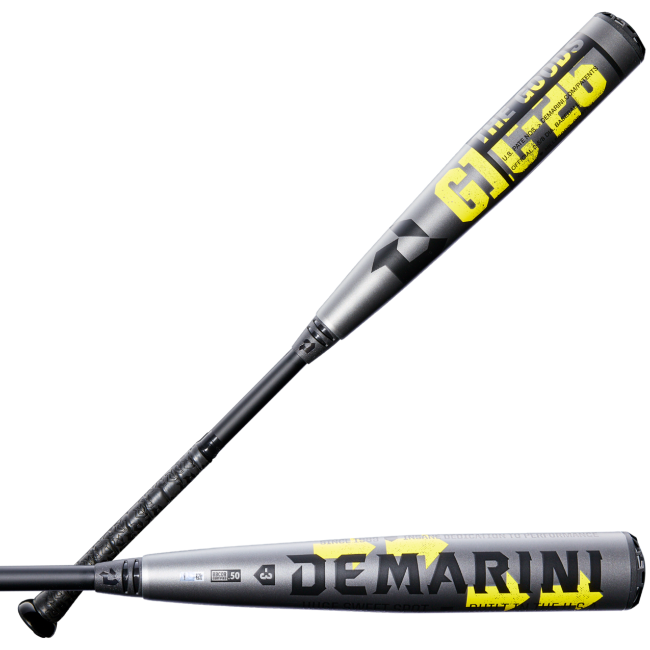 DeMarini Adult 2026 the Goods Gunmetal -3 BBCOR Baseball Bat