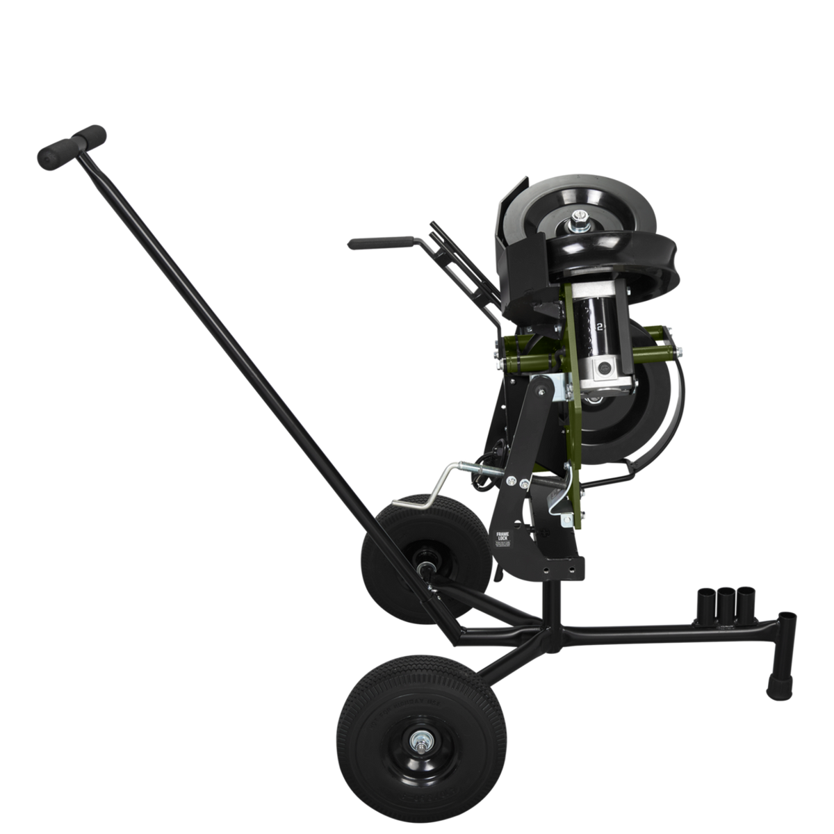Atec M3X 2.0 Softball Training Machine On Caddypod Softball