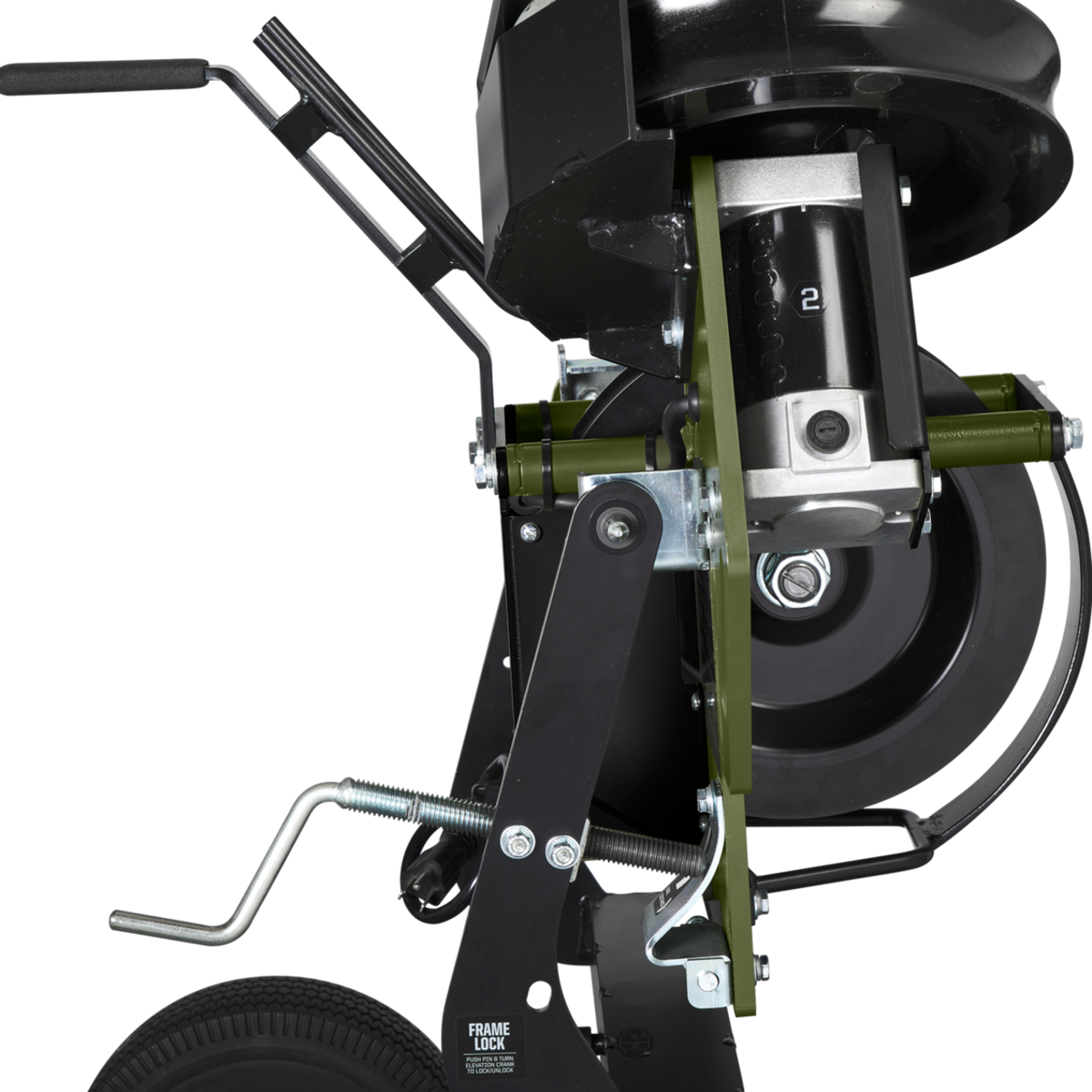 Atec M3X 2.0 Softball Training Machine On Caddypod Softball