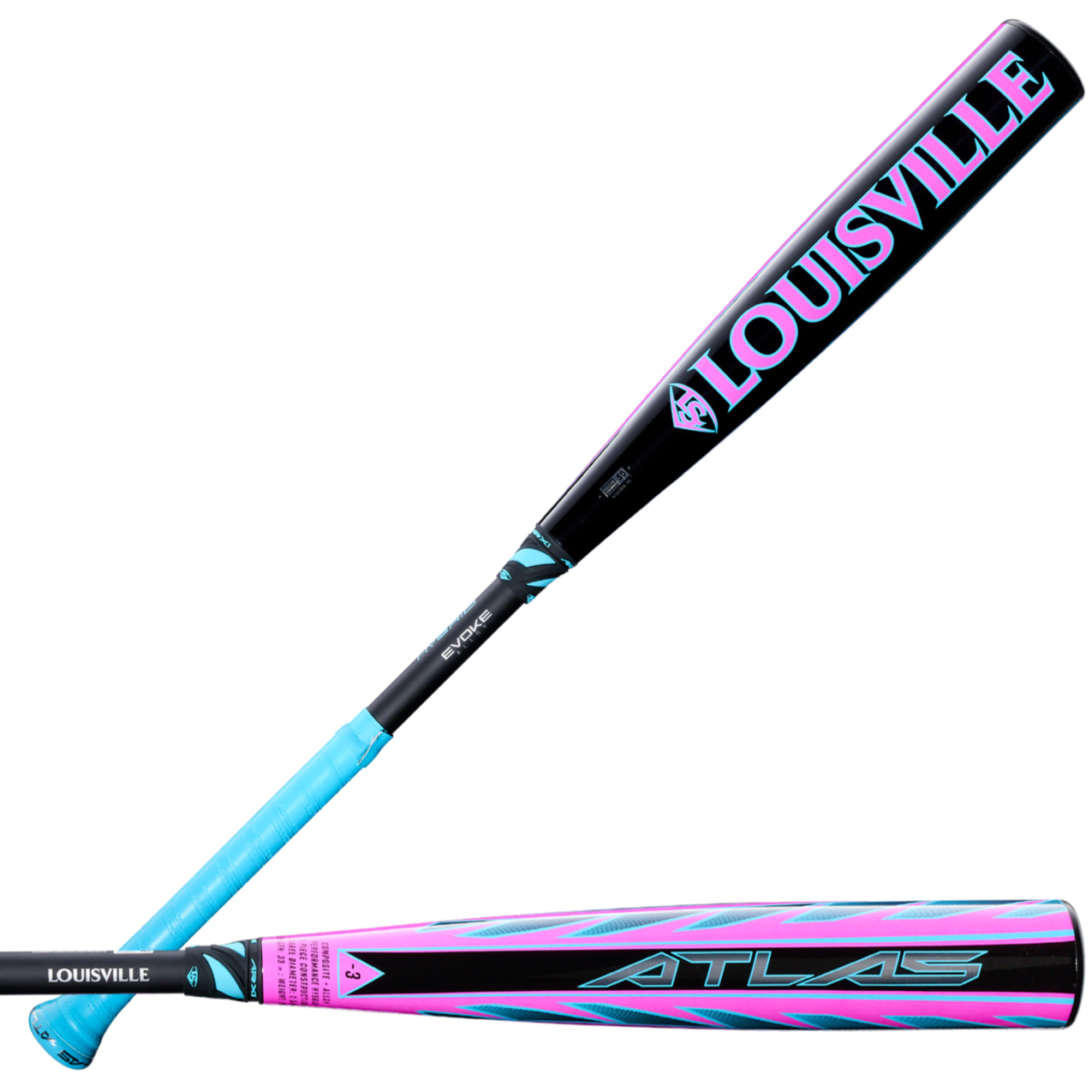 Louisville Slugger Adult 2026 Atlas Hybrid -3 BBCOR Baseball Bat