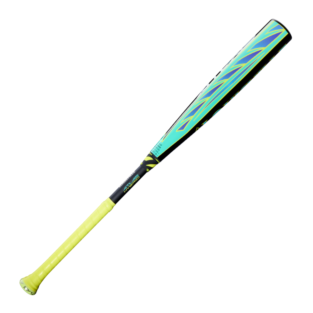 Louisville Slugger Adult 2026 Atlas Hybrid Green -3 BBCOR Baseball Bat-1
