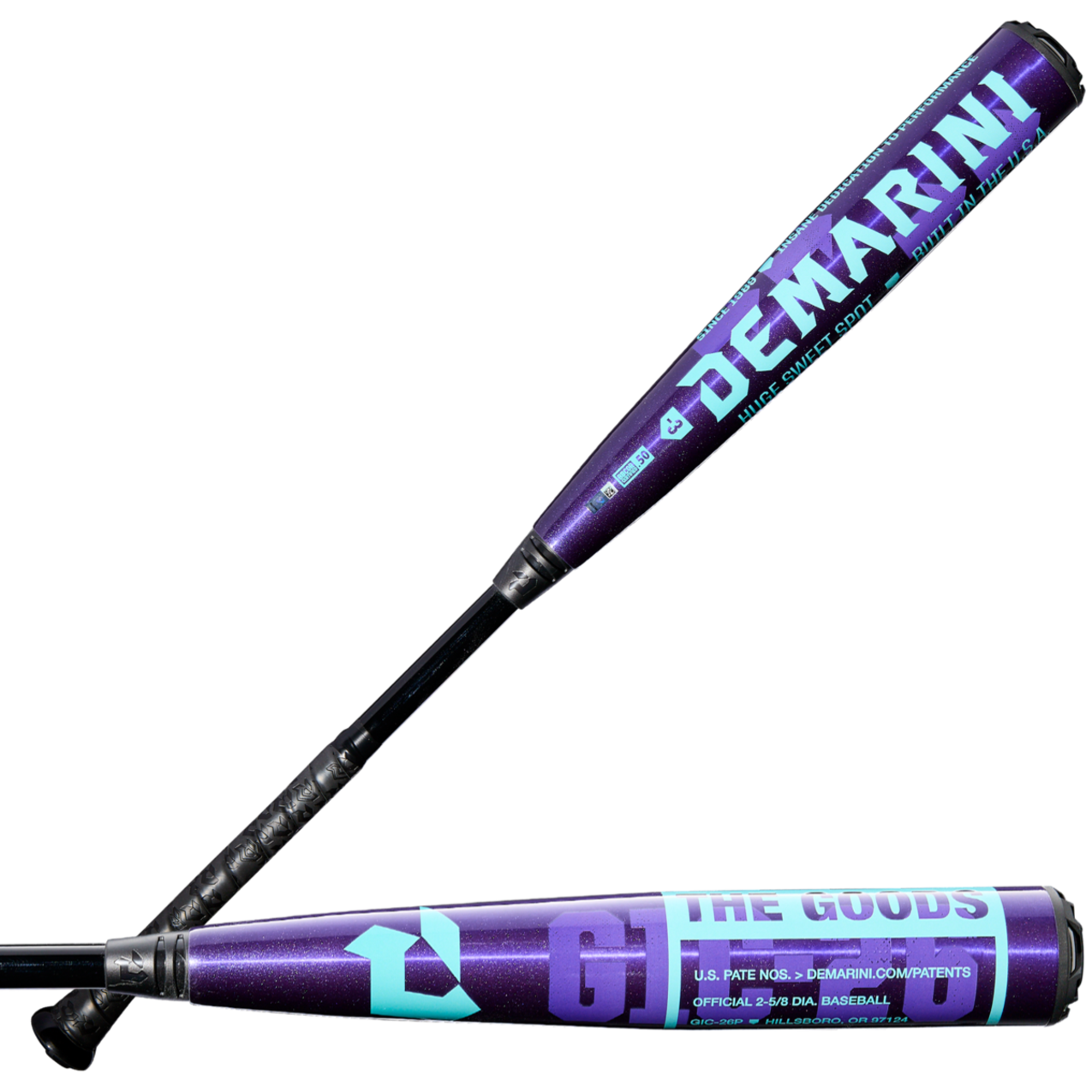 DeMarini 2026 the Goods Royal Purple -3 BBCOR Baseball Bat
