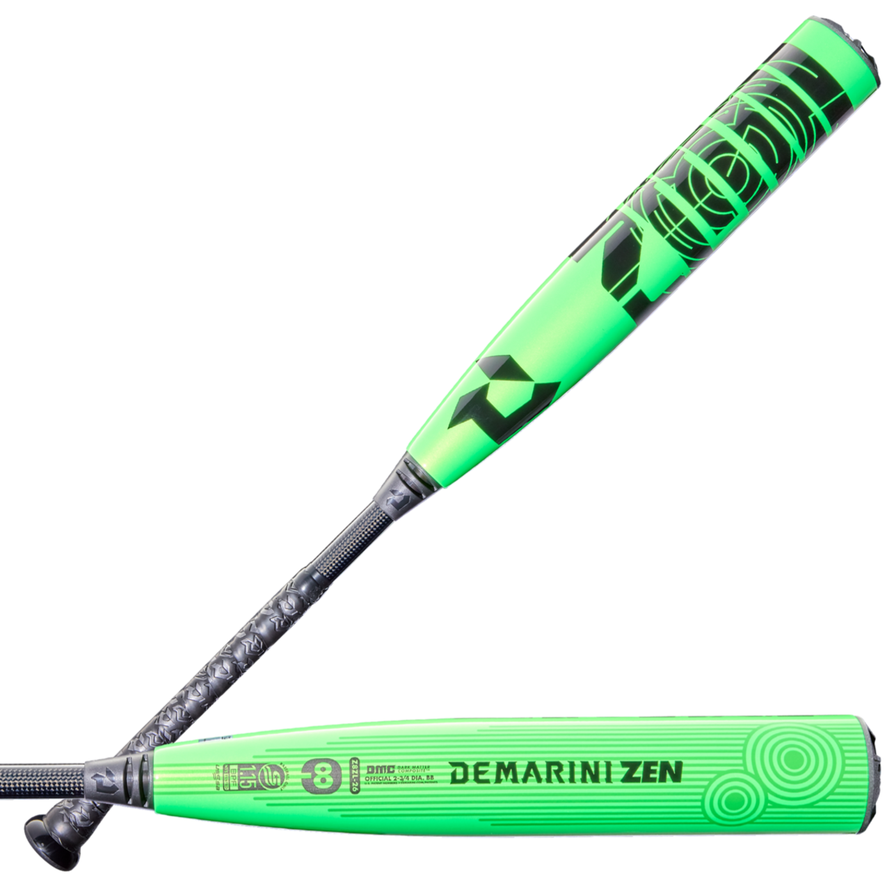 DeMarini Adult 2026 Zen -8 2 3/4" USSSA Baseball Bat