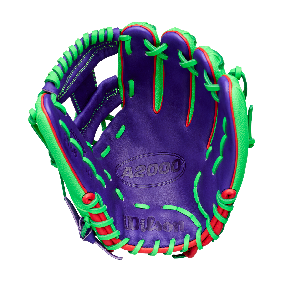 2026 Wilson Big League Chew Swingin’ Sour Apple A2000 1786SS LE 11.5" Infield Baseball Glove