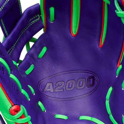 2026 Wilson Big League Chew Swingin’ Sour Apple A2000 1786SS LE 11.5" Infield Baseball Glove