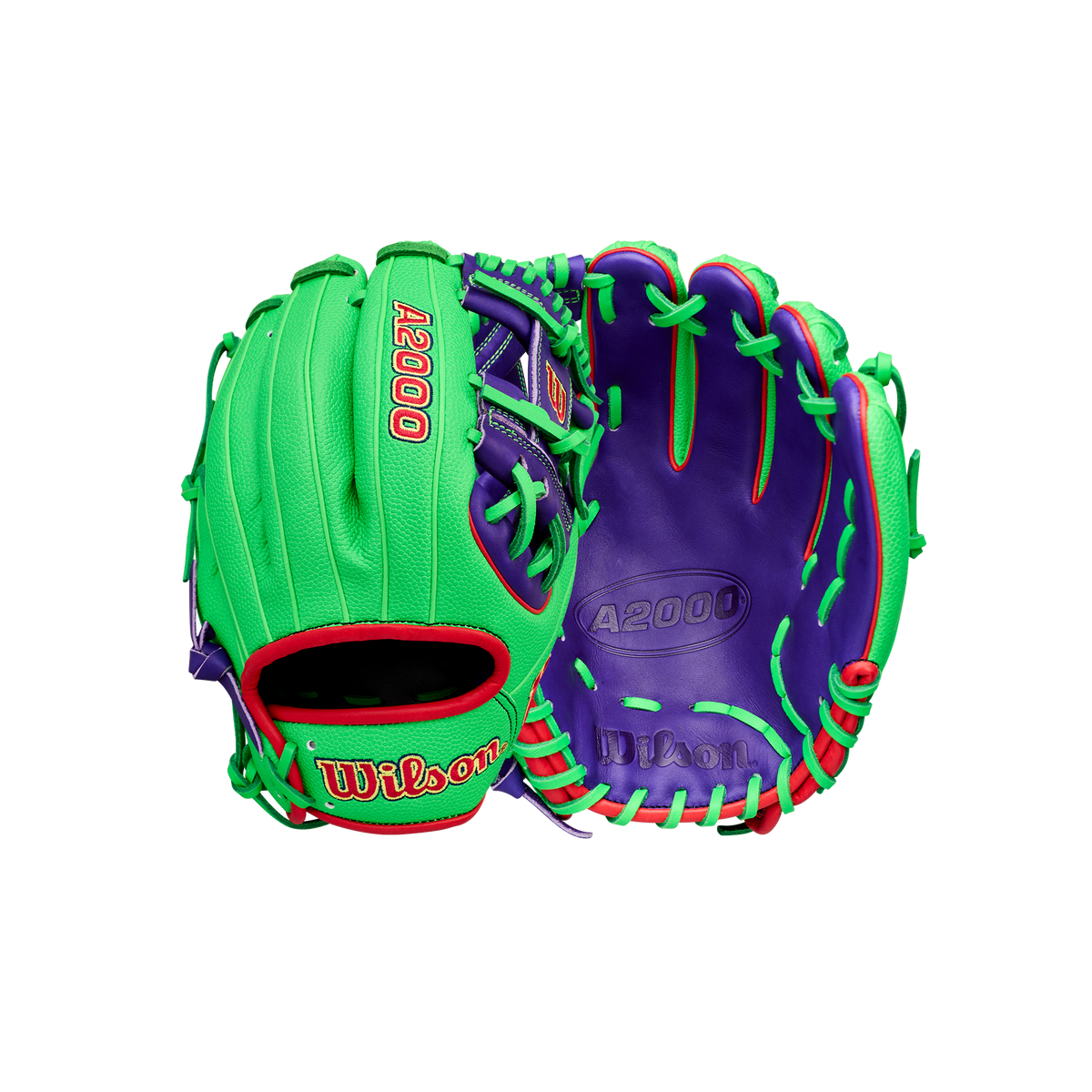 2026 Wilson Big League Chew Swingin’ Sour Apple A2000 1786SS LE 11.5" Infield Baseball Glove