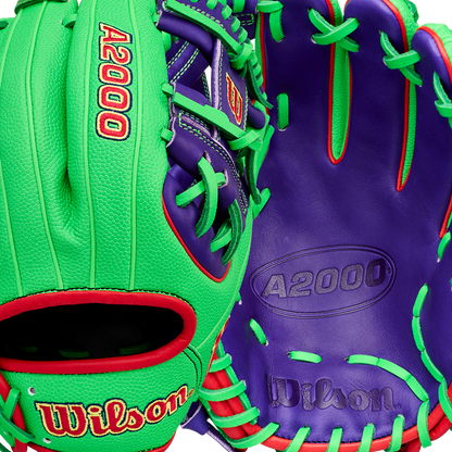 2026 Wilson Big League Chew Swingin’ Sour Apple A2000 1786SS LE 11.5" Infield Baseball Glove
