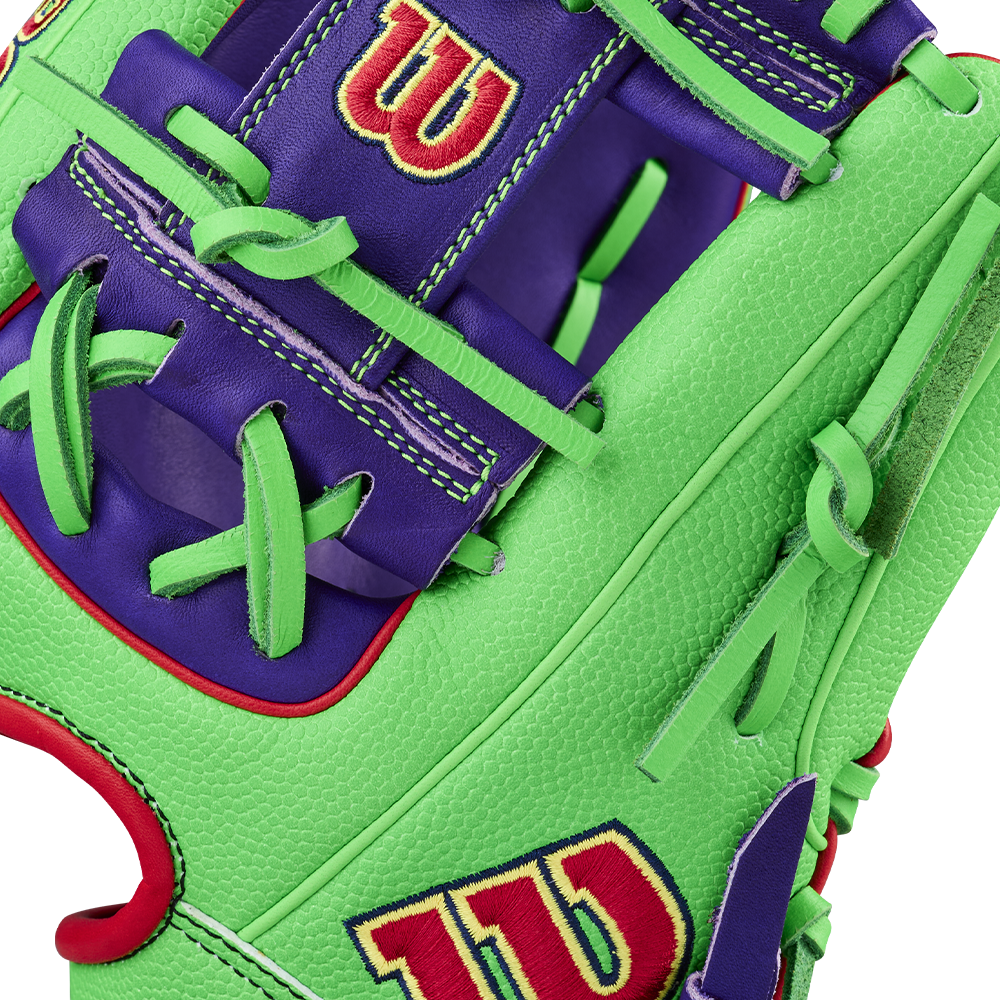 2026 Wilson Big League Chew Swingin’ Sour Apple A2000 1786SS LE 11.5" Infield Baseball Glove