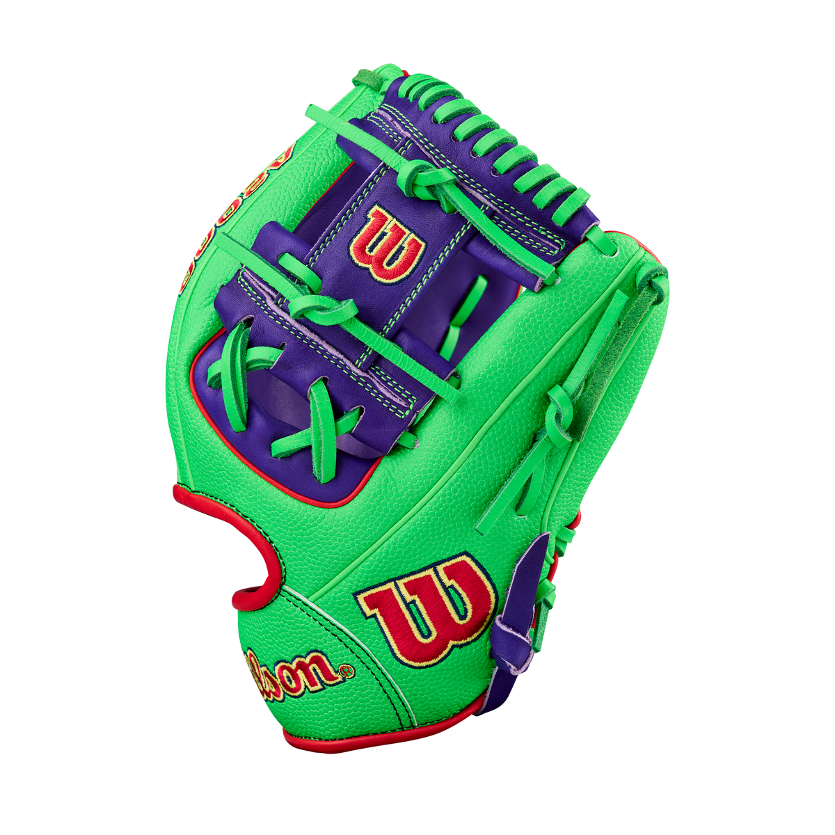 2026 Wilson Big League Chew Swingin’ Sour Apple A2000 1786SS LE 11.5" Infield Baseball Glove