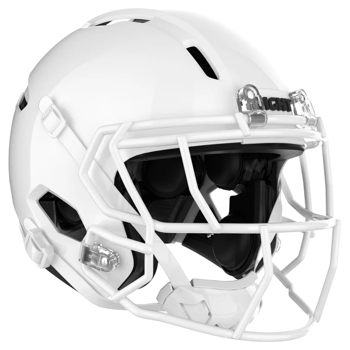 Light Helmets Adult Apache Tomahawk Football Helmet with Attached Facemask