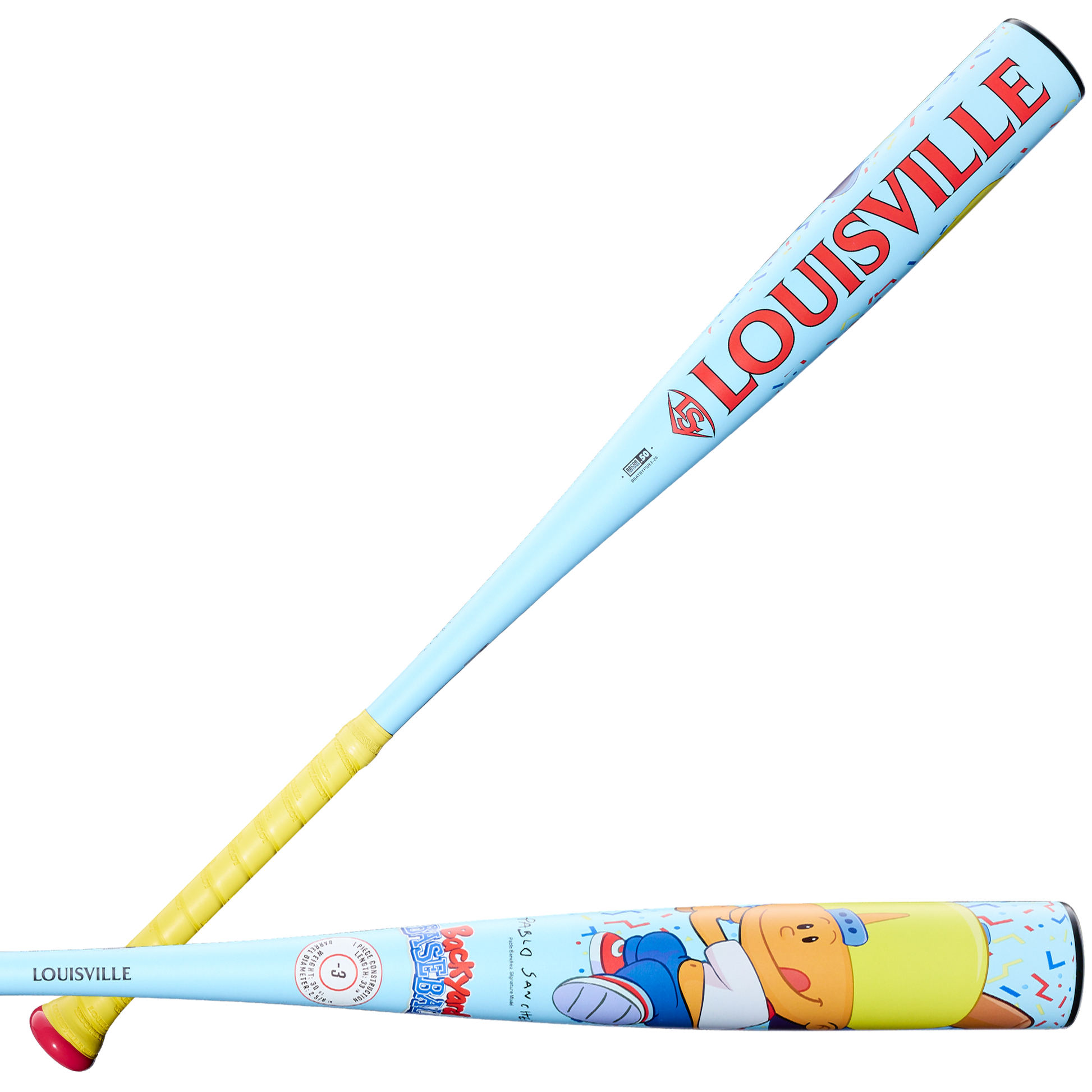 Louisville Slugger Backyard Limited Edition Pablo Atlas BBCOR Baseball Bat