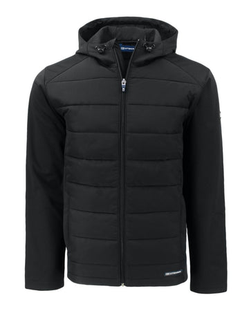 Cutter & Buck Men's Evoke Big & Tall Hybrid Full Zip Jacket