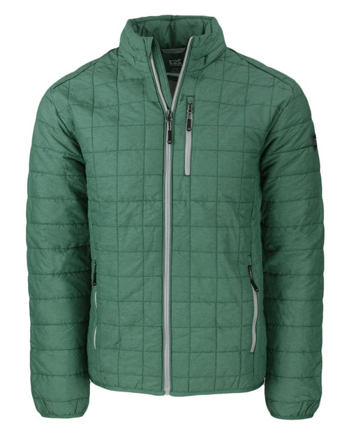 Cutter & Buck Men's Rainier Recycled Insulated Puffer Full Zip Jacket