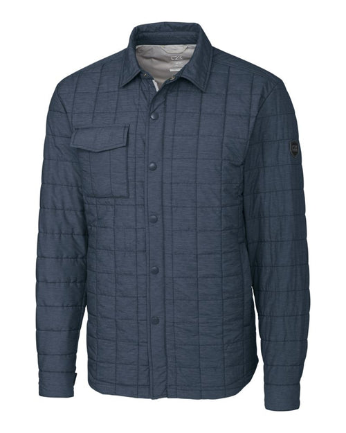 Cutter & Buck Men's Rainier Big & Tall Full Zip Shirt Jacket