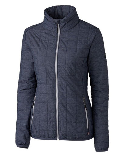 Cutter & Buck Women's Rainier Recycled Insulated Puffer Full Zip Jacket