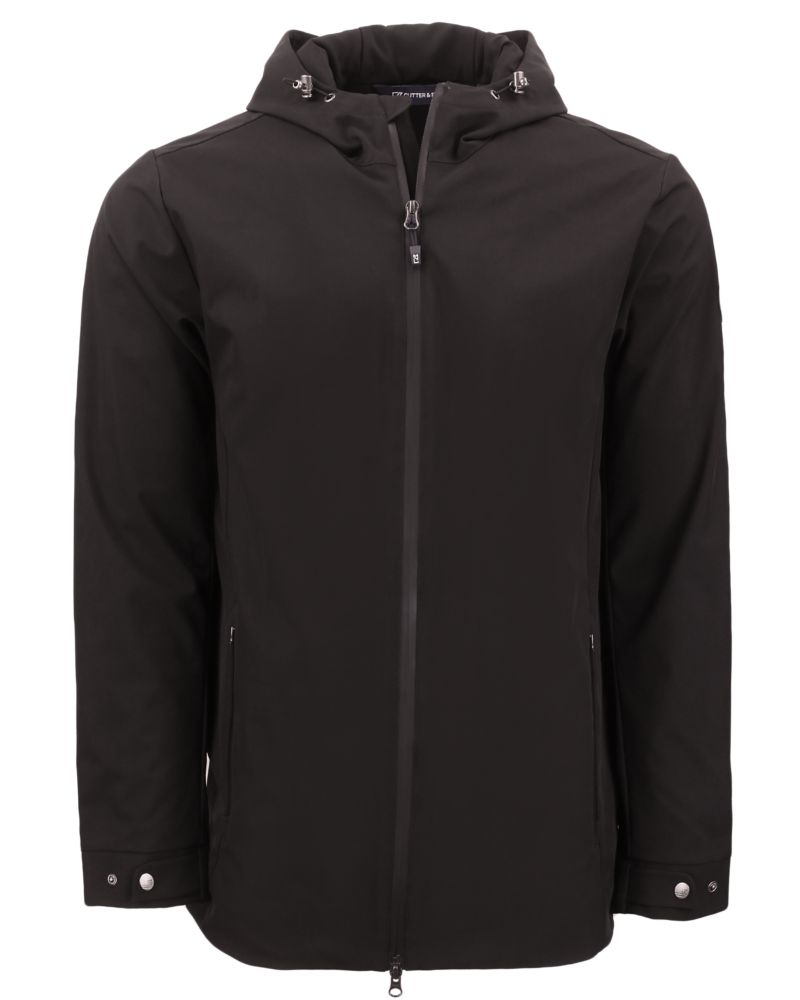 Cutter & Buck Men's Camano Recycled Everyday Stretch Water Resistant Full Zip Jacket