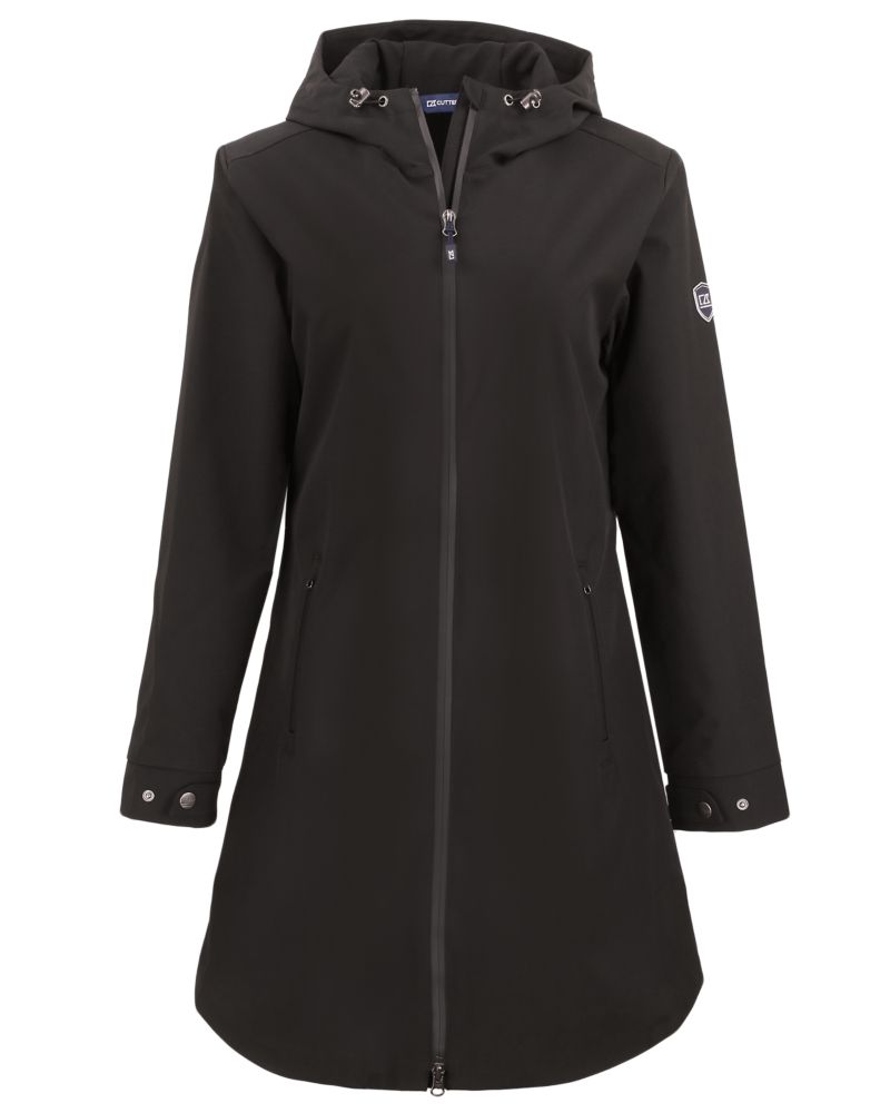 Cutter & Buck Women's Camano Recycled Everyday Stretch Water Resistant Full Zip Jacket