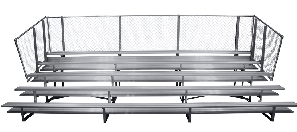 Gared 5-Row Fixed Spectator Bleacher without Aisle