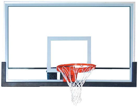 Gared 42” x 60” Outdoor Rectangular Glass Backboard