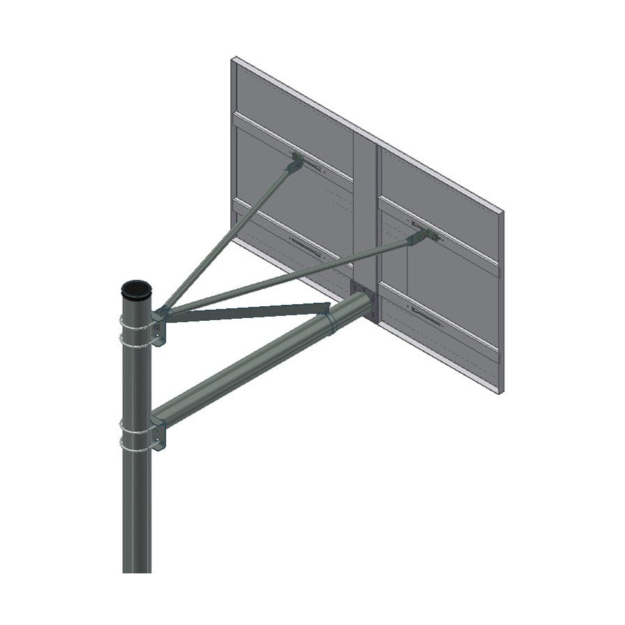 Gared Heavy Duty Playground Adjustable Straight Post-1
