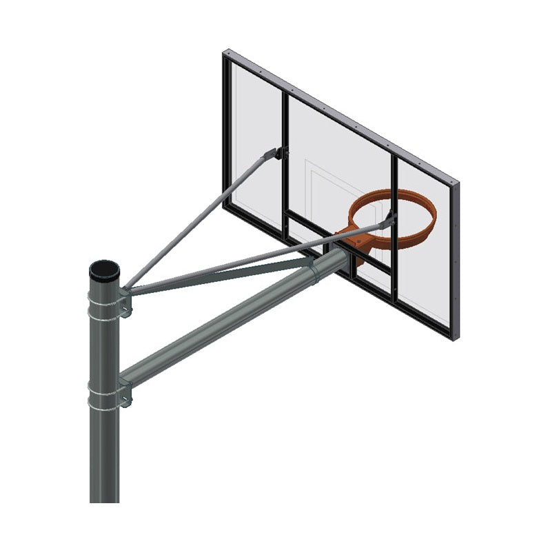 Gared Heavy Duty Playground Adjustable Straight Post