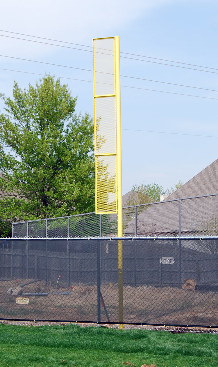 Gared 5 9/16” OD Stadium 30' Inground Foul Pole