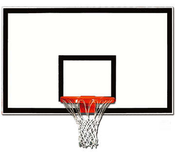 Gared Rectangular Fiberglass Backboard-1