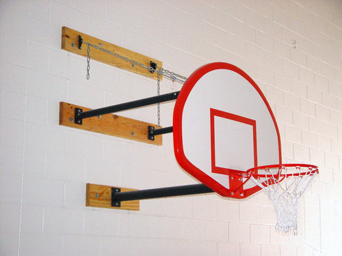 Gared Direct Mount Stationary Wall Mount Basketball Backstop
