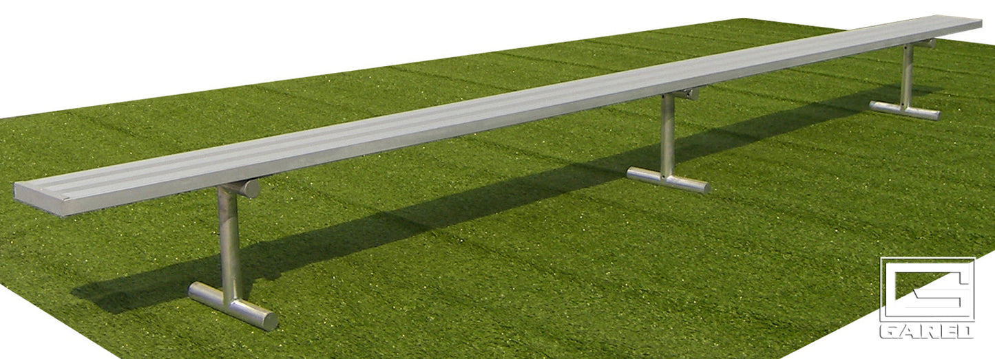 Gared Spectator Bench without Back