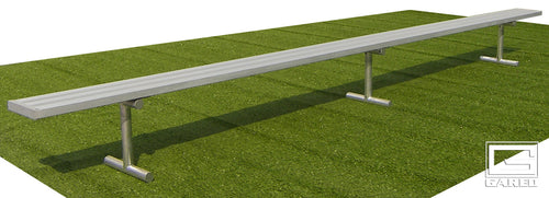 Gared Spectator Bench without Back